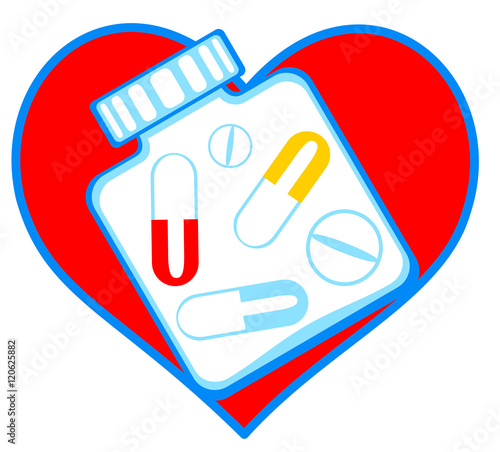 Heart and tablets