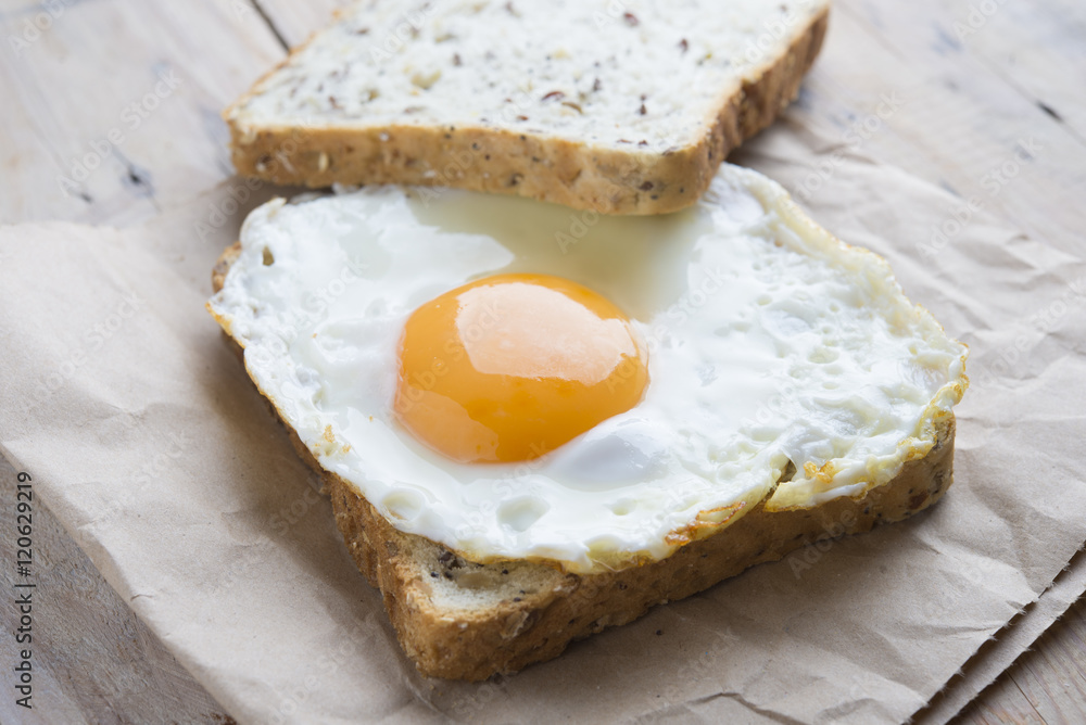 Eggs fried Eggs fried