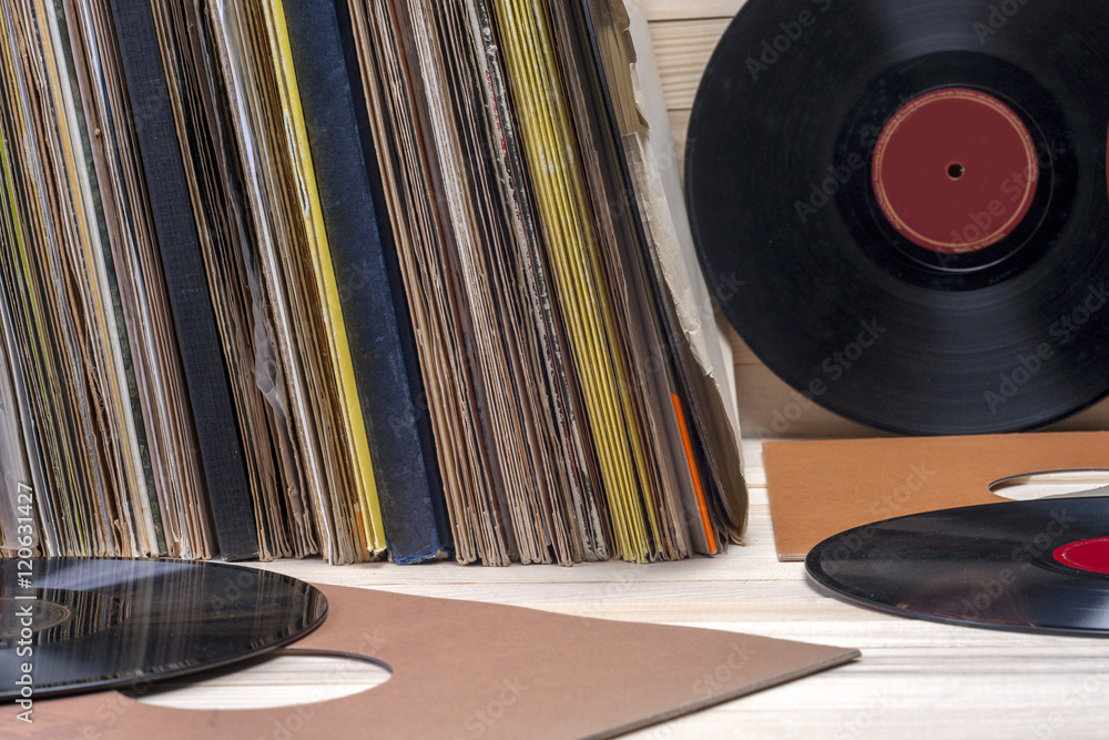 Fototapeta premium Vinyl record