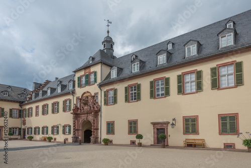 Schloss Bad Homburg, Innenhof mit Oberem Tor