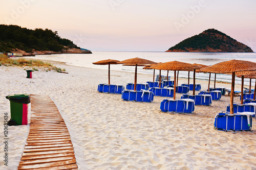 Beach at dawn