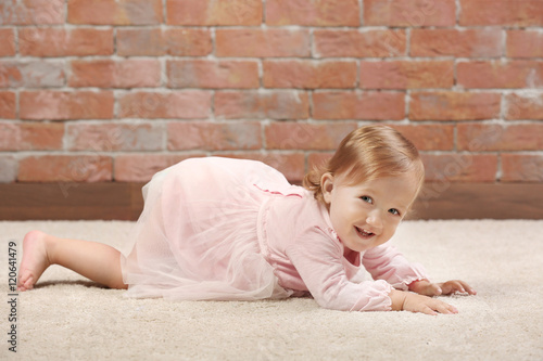 Little  fashion-girl  in pi...