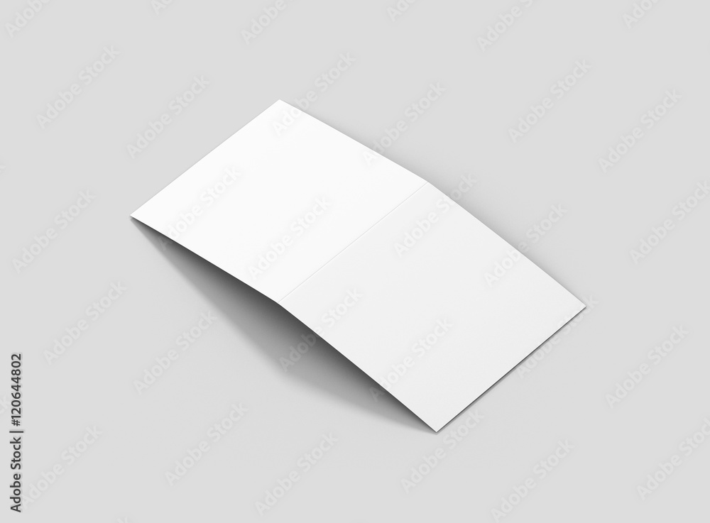 Photorealistic Square Bifold Brochure Mockup on light grey background. 3D illustration. High Resolution Texture. Mockup template ready for your design. Photorealistic Square Bifold Brochure Mockup on light grey background. 3D illustration. High Resolution Texture. Mockup template ready for your design.