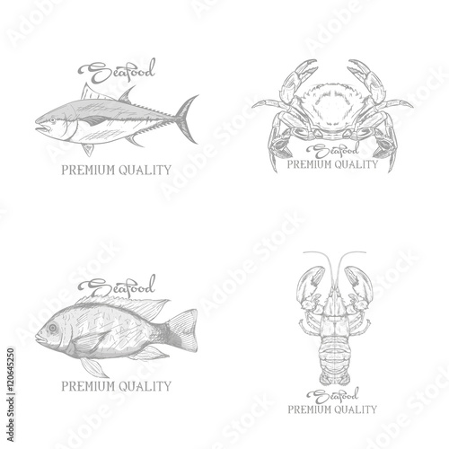 Sea food label