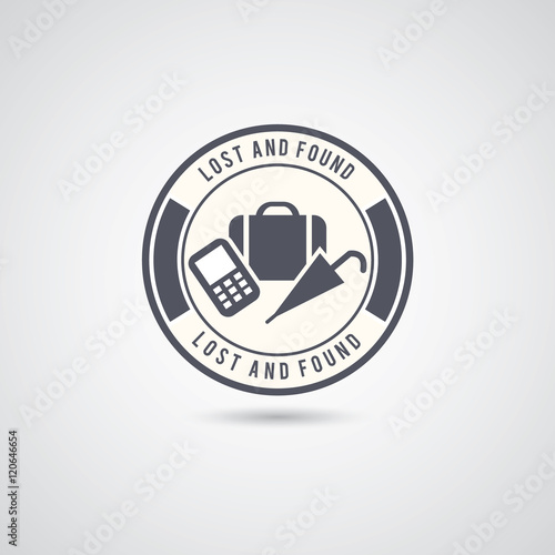 Lost and Found badge.