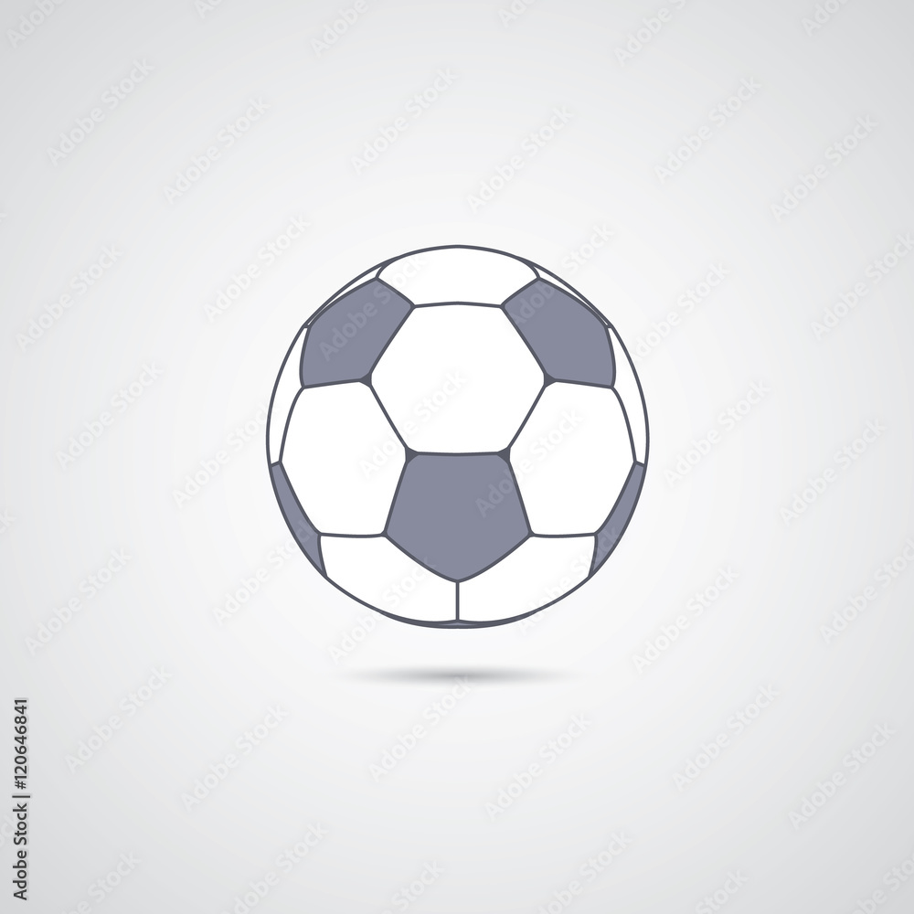 Obraz premium Soccer ball icon.