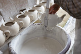 Porcelain clay, porcelain production