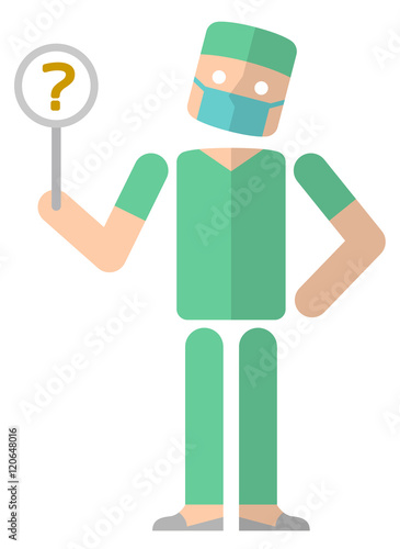 手術をおこなう医師：回答　わからない
