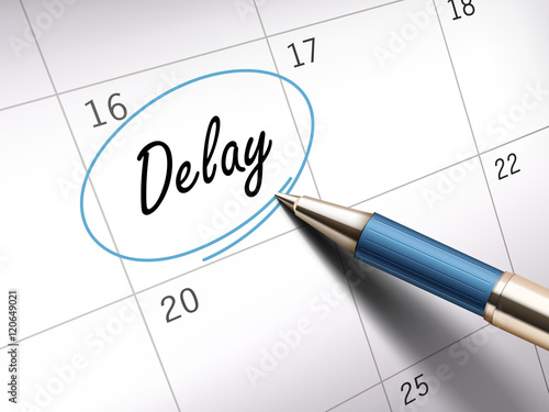 delay word marked