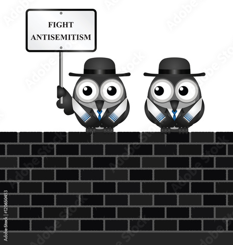 Antisemitism message  