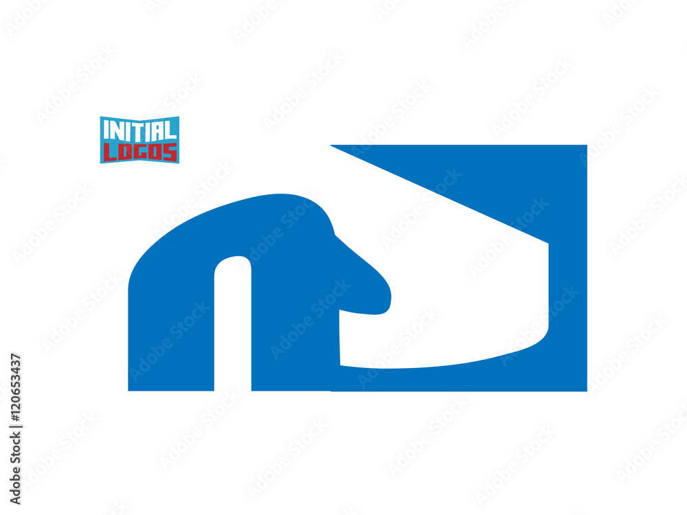 NJ Initial Logo for your startup venture NJ Initial Logo for your startup venture