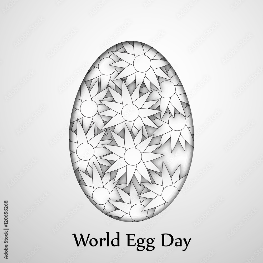 Illustration of Eggs for World Egg Day Illustration of Eggs for World Egg Day