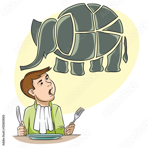 To eat an alephant