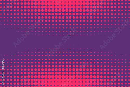 Abstract Creative concept vector comics pop art style blank layout template with clouds beams and isolated dots pattern on background. For Web and Mobile Applications, illustration template design