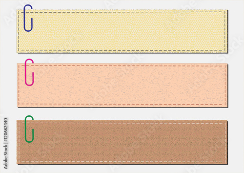  paper notes on a white background