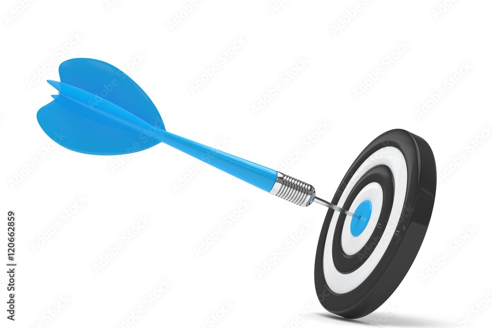arrow darts in target. 3d rendering. arrow darts in target. 3d rendering.