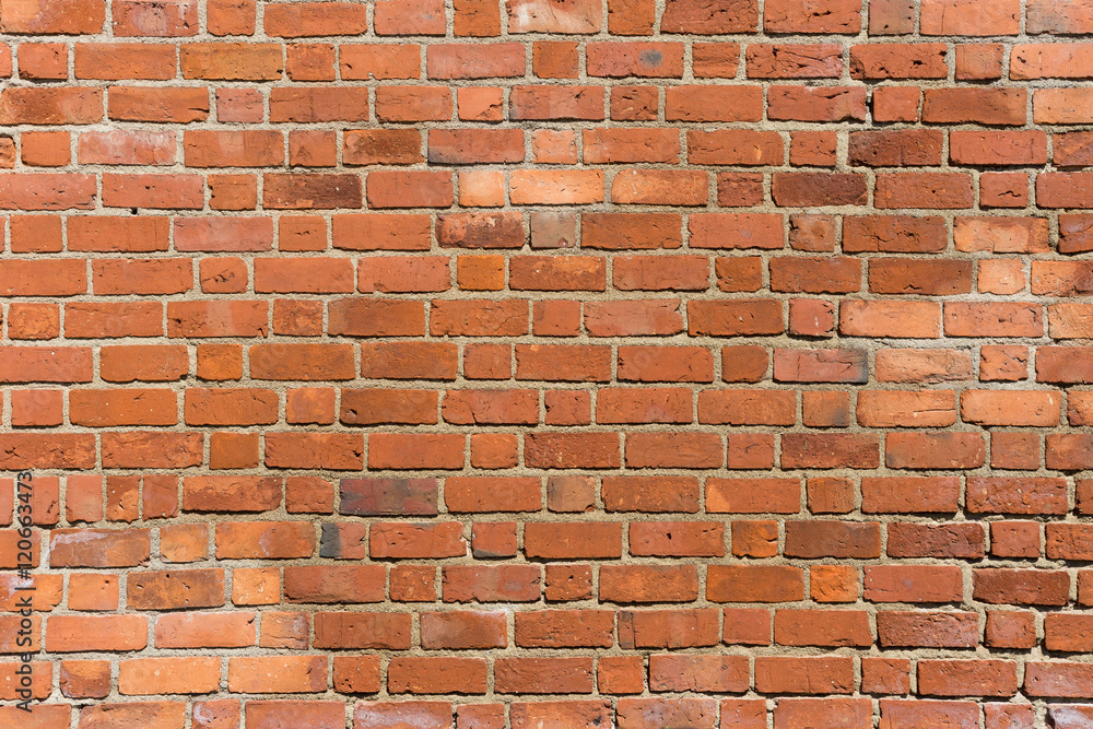 Obraz premium Background of old brick wall pattern texture.