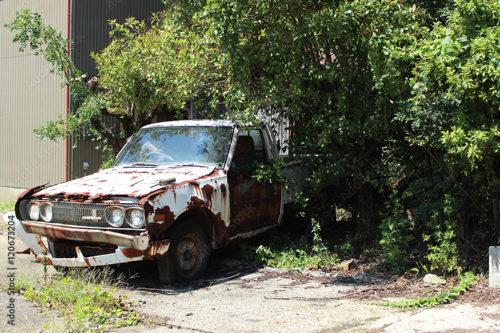 Obraz premium 廃車