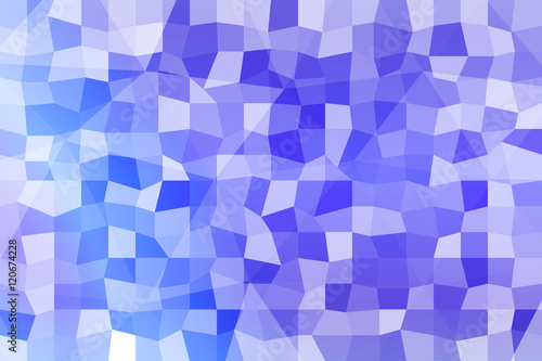 abstract low poly blue background. vector