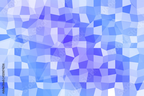 abstract low poly blue background. vector