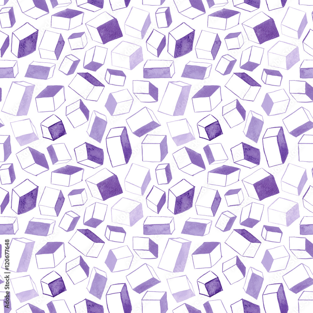 Original hand drawn cubes abstract background, seamless pattern Original hand drawn cubes abstract background, seamless pattern