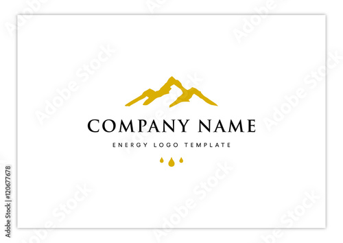Mountain High with three oil logo images