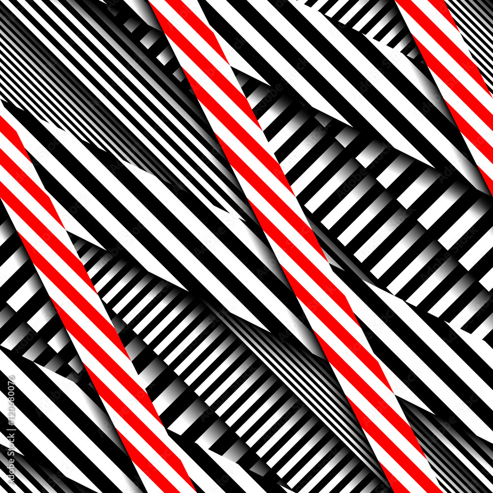Obraz premium Diagonal strips pattern.