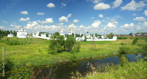 Summer landscape in Suzdal