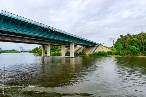 road bridge over the river © dbrus