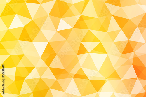 abstract low poly orange background. vector illustration. for idea your banner, presentation