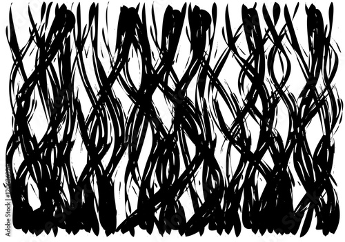 The black and white monochrome abstract background