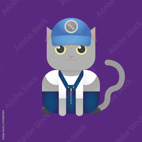 Mechanic Cat