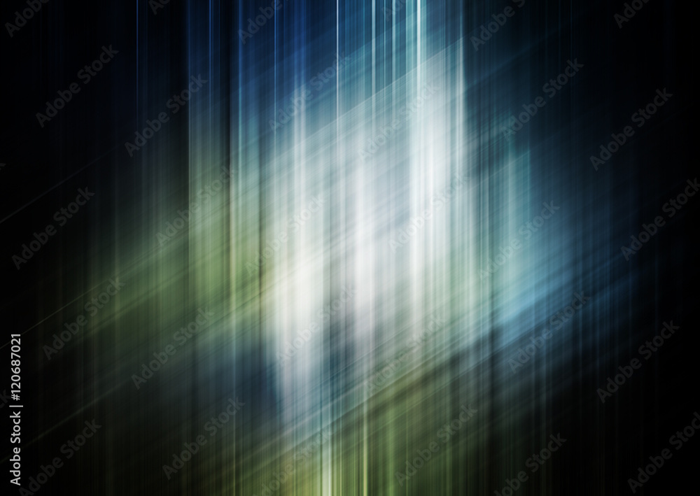 Abstract background in blue, green and black colors Abstract background in blue, green and black colors