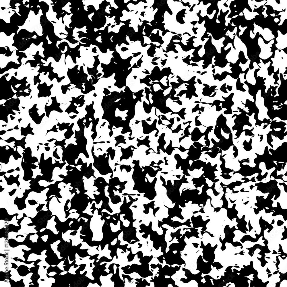 seamless background pattern, with paints and strokes, black and white