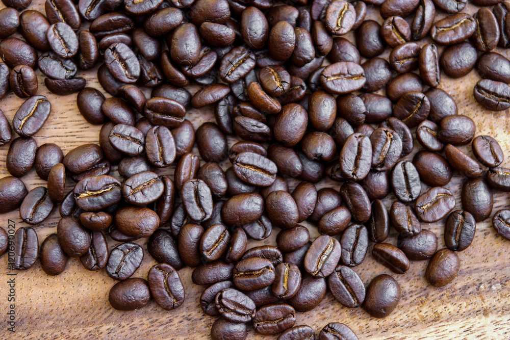 Fototapeta premium roasted coffee beans