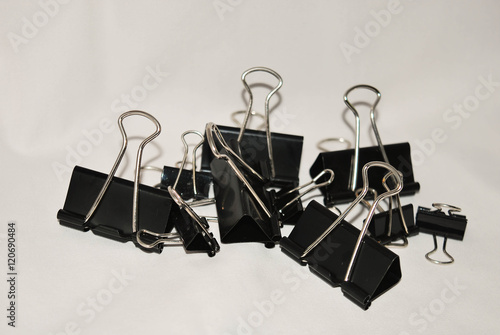 Paper binder clips