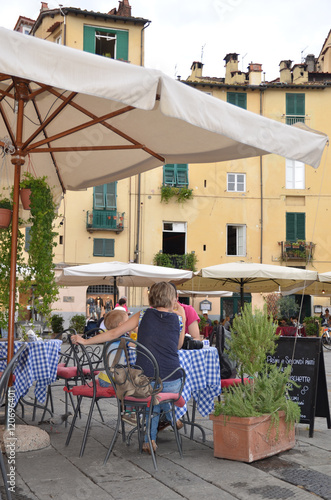 terrasse à Lucques