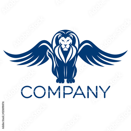 Fototapeta Naklejka Na Ścianę i Meble -  lion logo