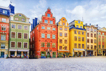 Keuken achterwand Stockholm Historische haven van Stockholm  © dimbar76