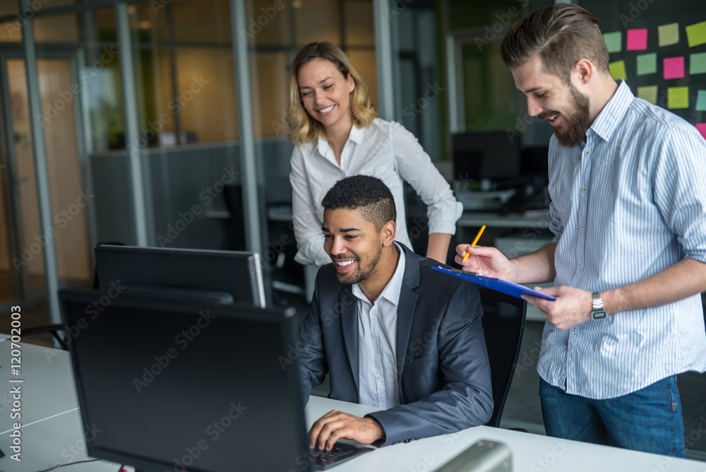 Fotografie Working as a team