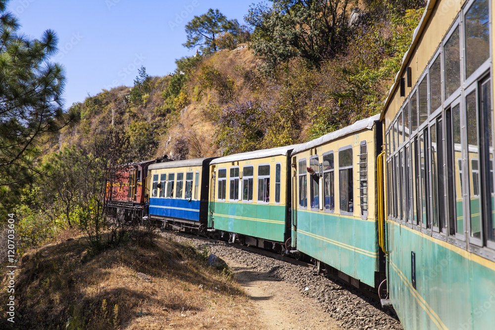 India, North-West India , The Kalka?Shimla Railway, The Himalaya Queen toy train India, North-West India , The Kalka?Shimla Railway, The Himalaya Queen toy train