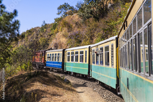 India, North-West India , The Kalka?Shimla Railway, The Himalaya Queen toy train photo