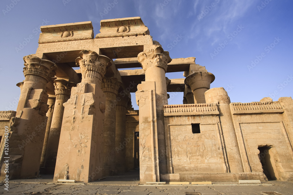 Egypt, Kom Ombo, Dual Temple of Sobek and Haroerus, Hypostyle Hall Egypt, Kom Ombo, Dual Temple of Sobek and Haroerus, Hypostyle Hall