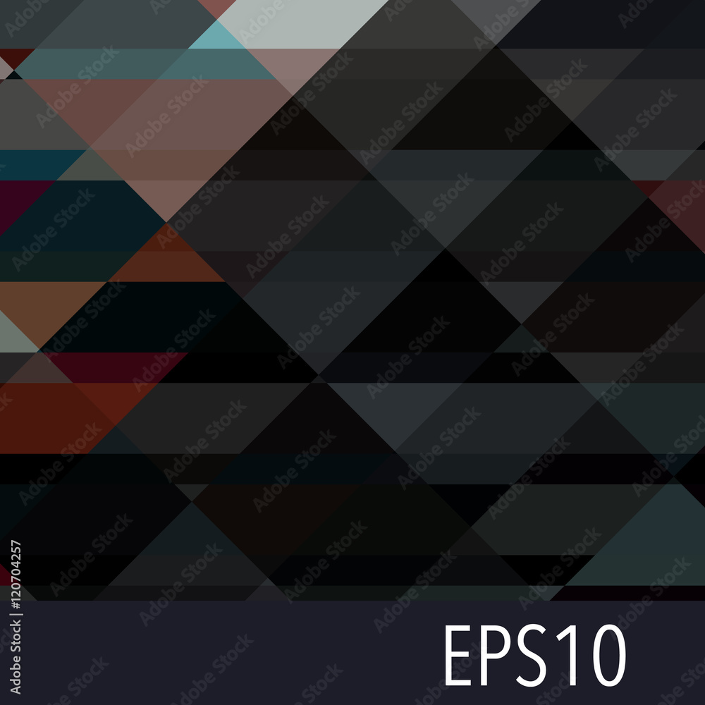 Fototapeta premium Abstract polygonal background