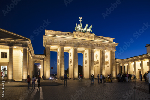 Brandenburg Gate, Pariser Platz, Berlin, Germany photo