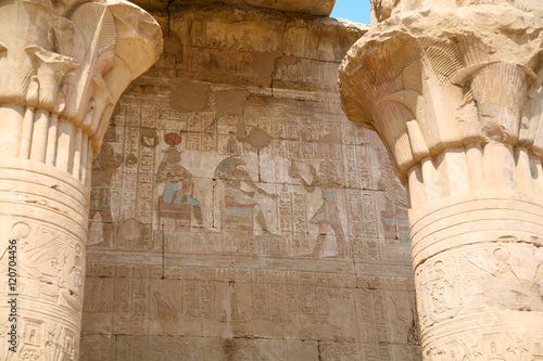 Φωτογραφία carving wall in Edfu Temple