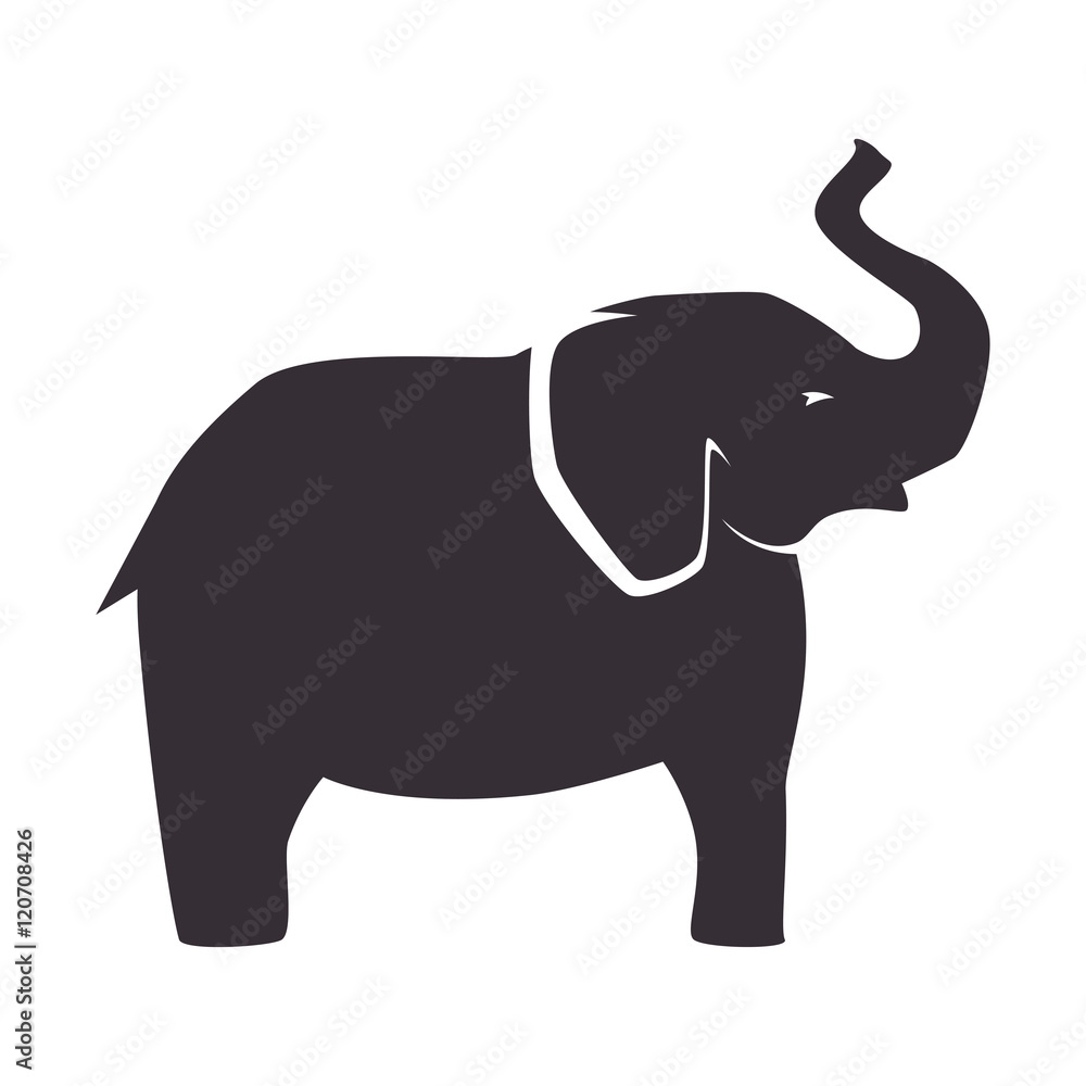 icon elephant design isolated vector illustration eps 10 icon elephant design isolated vector illustration eps 10