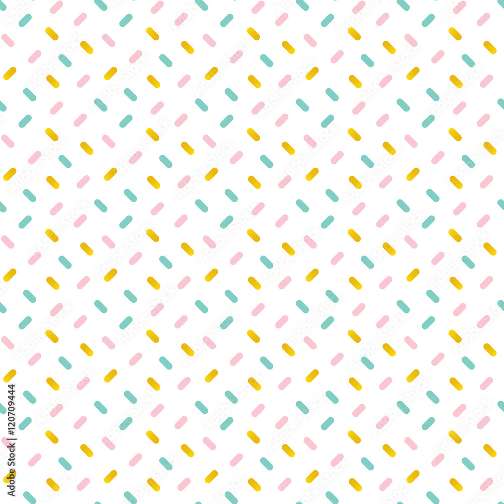 Cute pink, mint green and gold confetti seamless pattern background. Cute pink, mint green and gold confetti seamless pattern background.