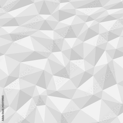 poly triangulated background black and white