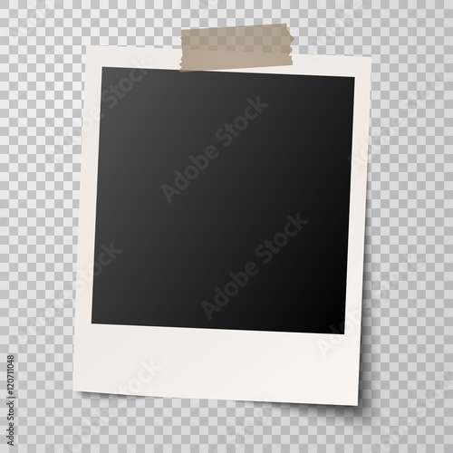 old photo frame transparency